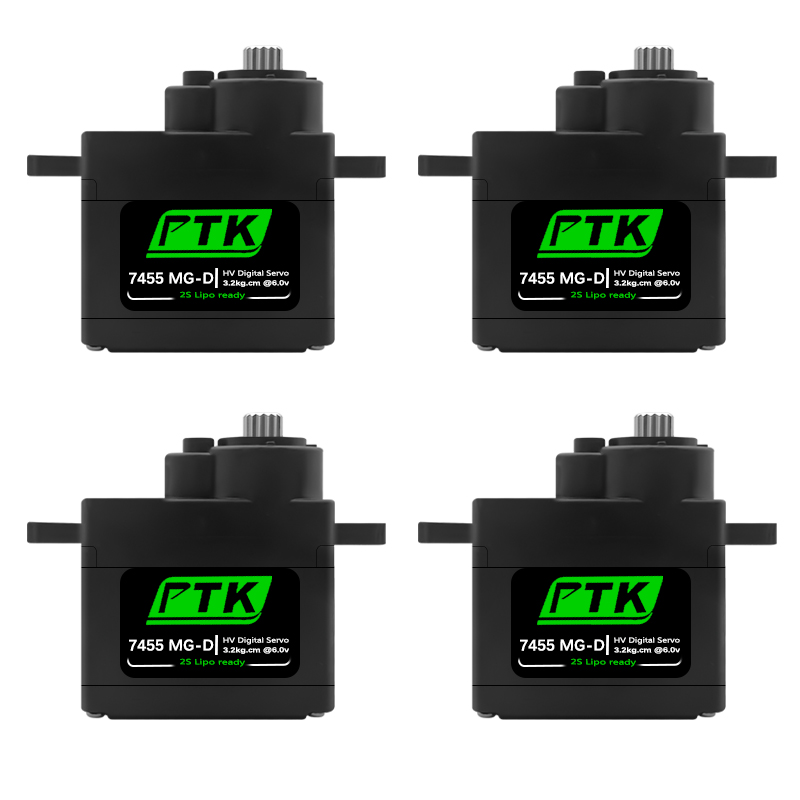 Rc Car Servo - Цифровой сервопривод PTK 7455MG-D 12г с