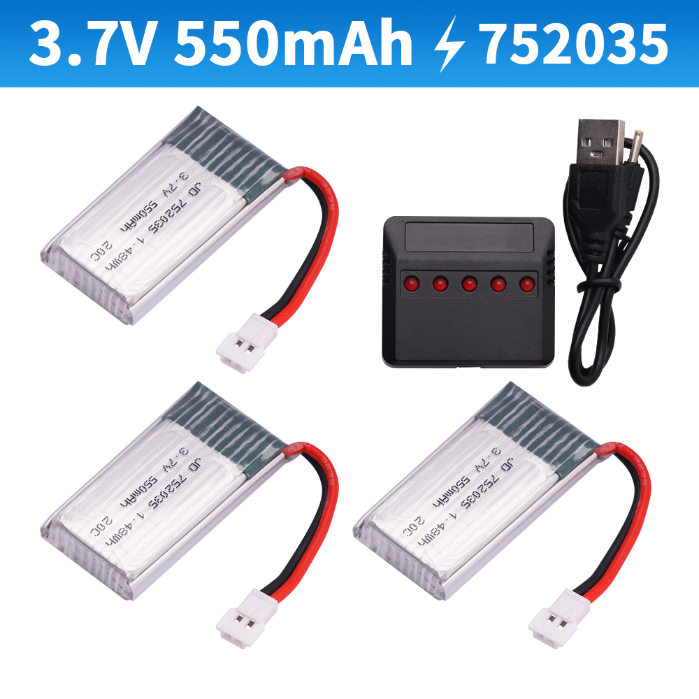Drone Xh2 Rc - 752035 550 мАч 3,7 В Lipo