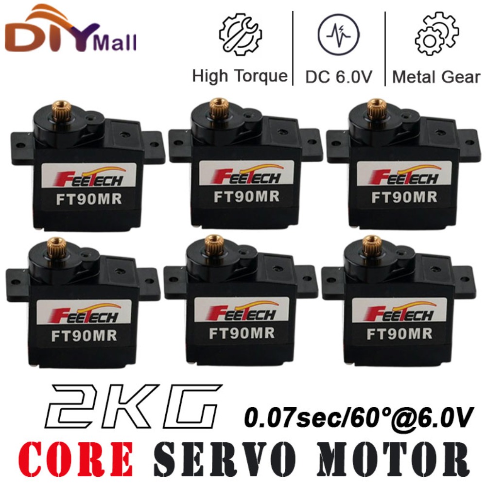 Rc Car Servo - 1/2/4 шт. Feetech FT90M цифровой микросервопривод
