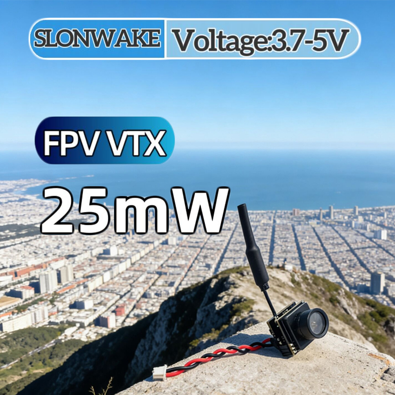 Receiver Rc Drone - SLONWAKE FPV 25 мВт интегрированный видеопередатчик