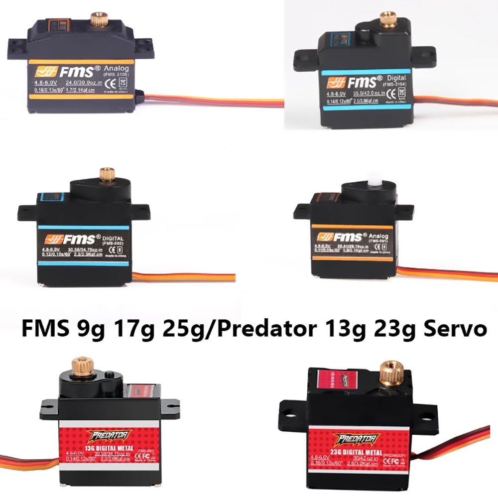 Drone Avion Rc - FMS Servo 9 г 17 г