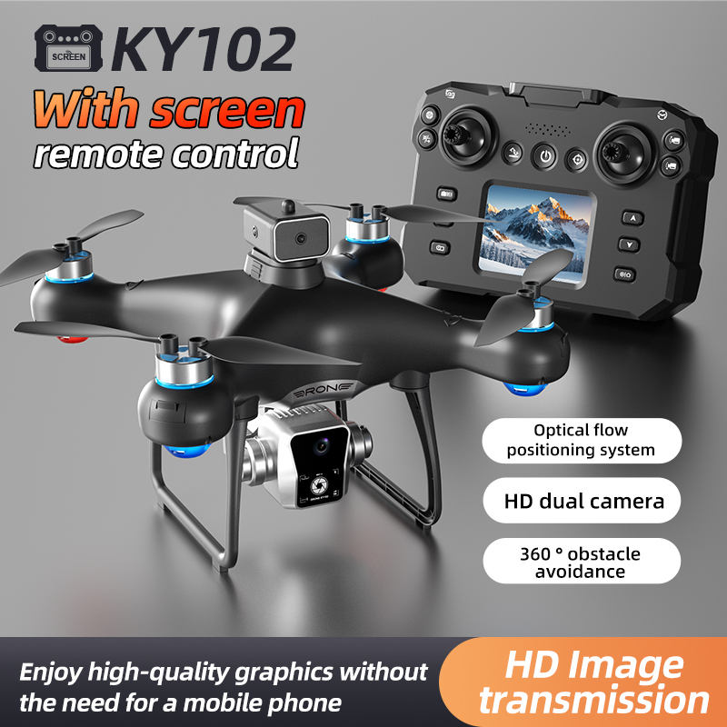 Drone Ky102 Rc - Новый KY102 с экраном Радиоуправляемый дрон