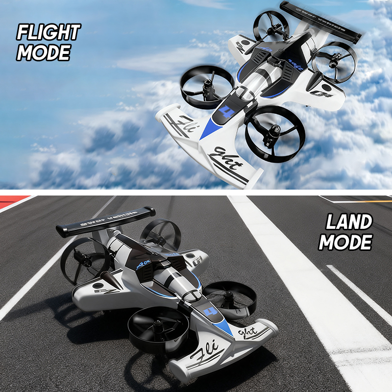 Rc Drone And Flying Car - Мини-дрон 2 в 1, летающий автомобиль