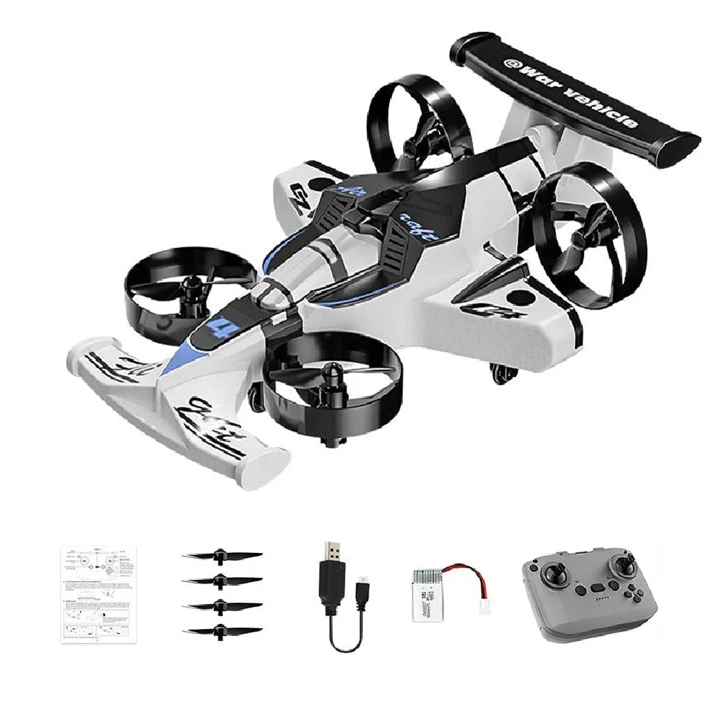 Rc Drone And Flying Car - Радиоуправляемый дрон-машина 2-в-1: квадрокоптер для земли