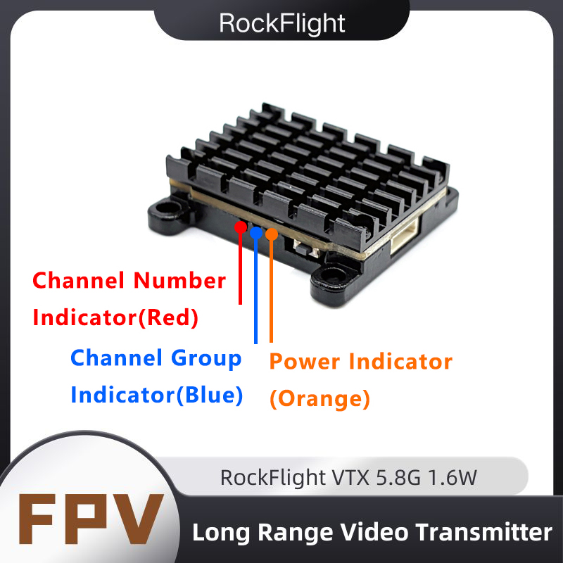RockFlight TX663 VTX 5.8G 48CH – обзор и цена Receiver Rc Drone