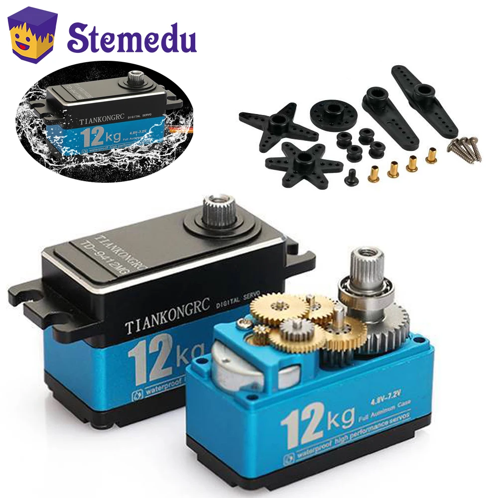 Полностью металлический цифров – обзор и цена Rc Car Servo