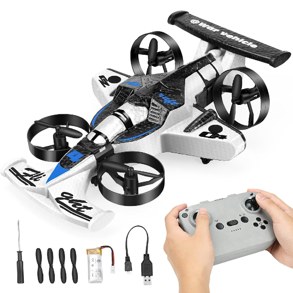 Набор: радиоуправляемая машинк – обзор и цена Rc Drone And Flying Car