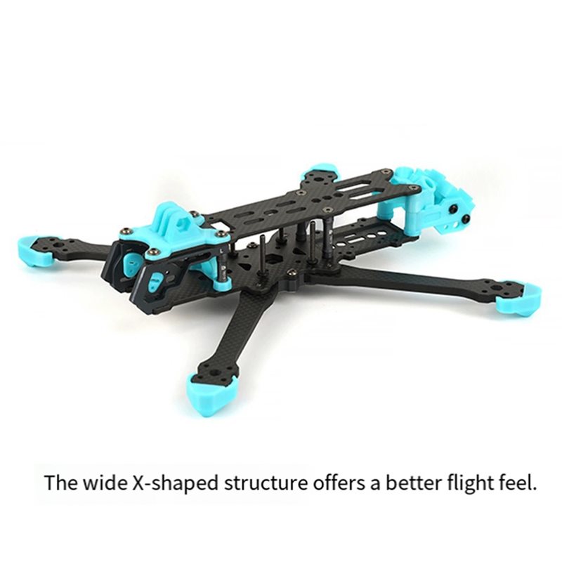 Комплект карбоновой X-образной – обзор и цена Drone Frame 5 Inch