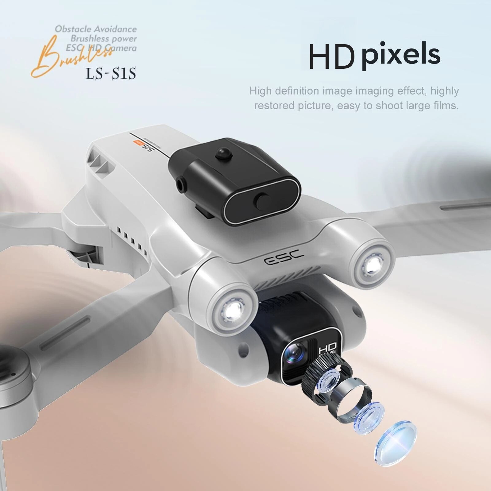 Дрон S1S с Wi-Fi и HD-Камерой  – обзор и цена Drone Rc S1S