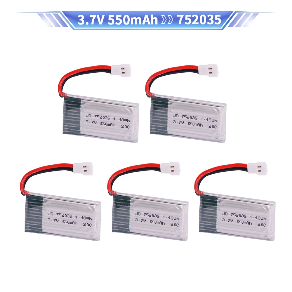 752035 550 мАч 3,7 В Lipo акку – обзор и цена Drone Xh2 Rc