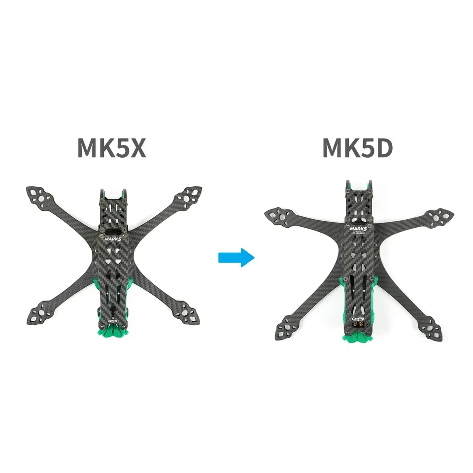 GEP-MK5D O3 MK5X к MK5D Рама D – обзор и цена Drone Frame 5 Inch