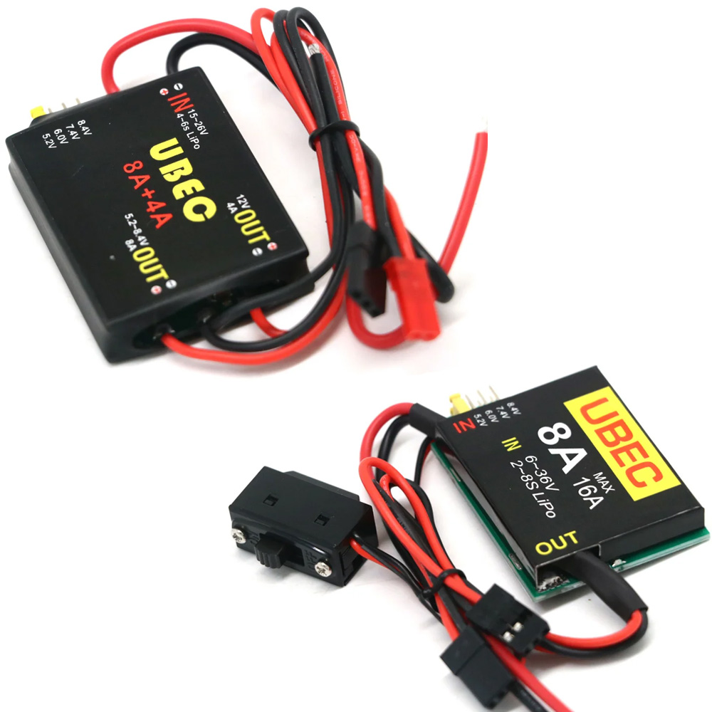 Новый 2S-6S 6-36 В UBEC-8A BEC – обзор и цена Rc Car Servo