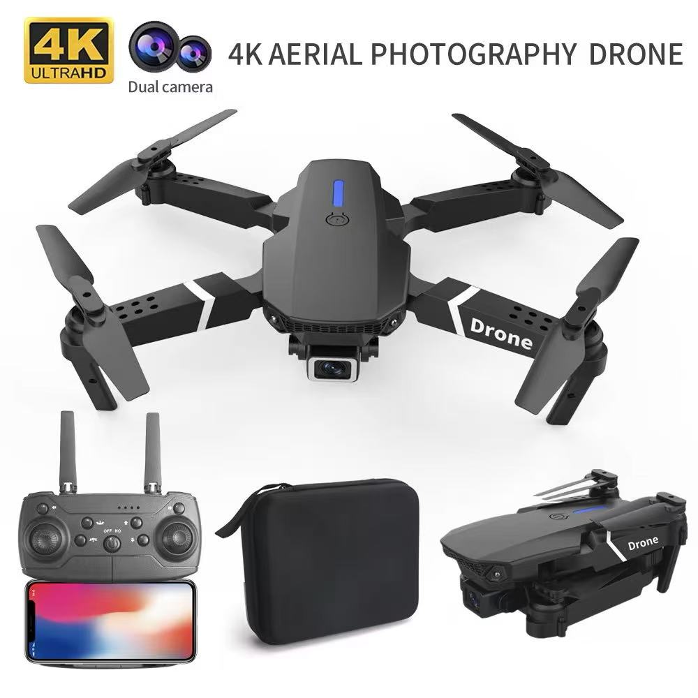 Профессиональный дрон E88, 4k, – обзор и цена Drone Rc Team City