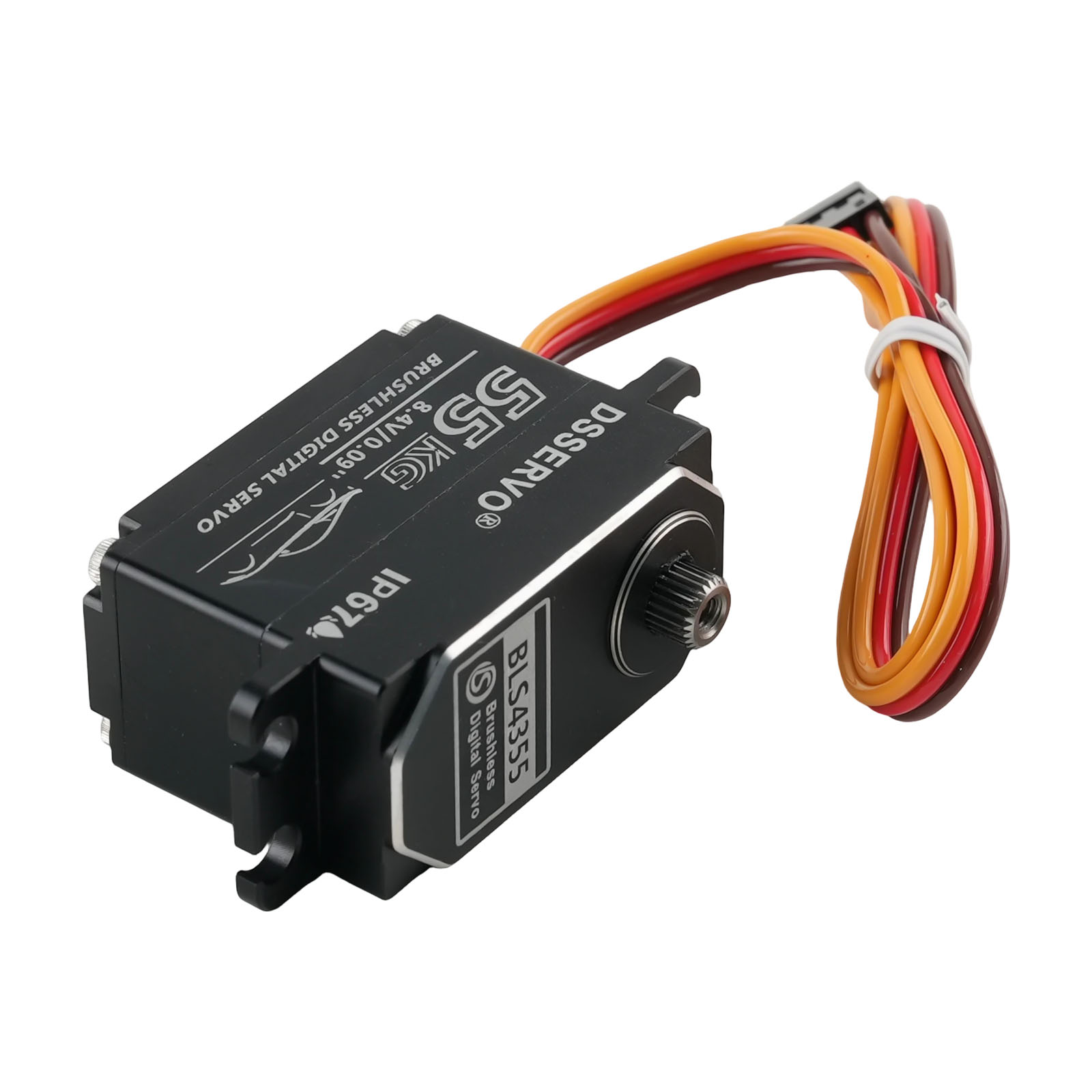 Dsservo BLS4355 55 кг Низкопро – обзор и цена Rc Car Servo