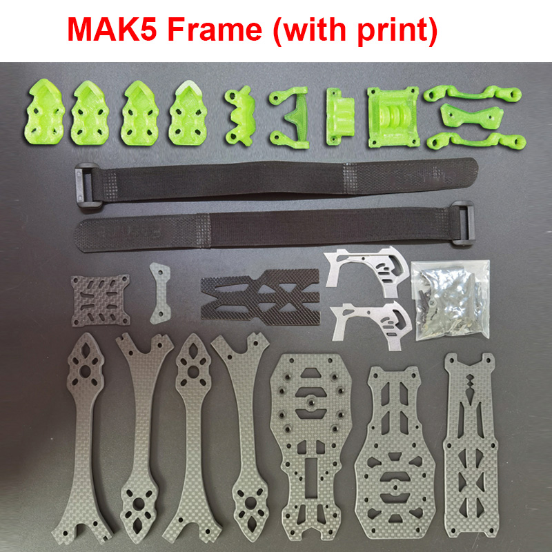 RC MARK5 5-дюймовая рама из уг – обзор и цена Drone Frame 5 Inch