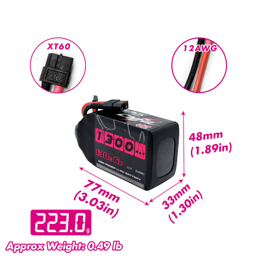 2 шт. LiPo аккумуляторы CNHL 6 – обзор и цена Drone Rc Link