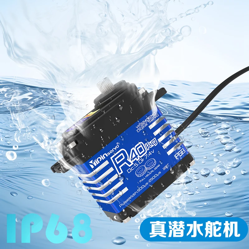 4 шт. YiPinservo 40 кг металли – обзор и цена Rc Car Servo