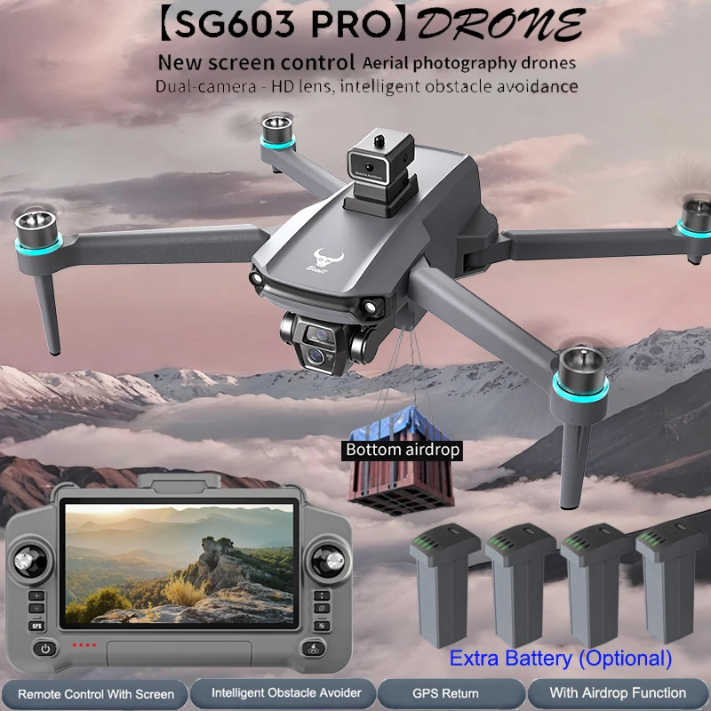 SG603 PRO Дрон с большим экран – обзор и цена Drone Rc Team City
