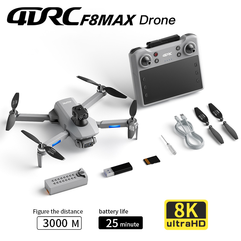 F8 MAX GPS Дрон Профессиональн – обзор и цена Drone Rc Team City