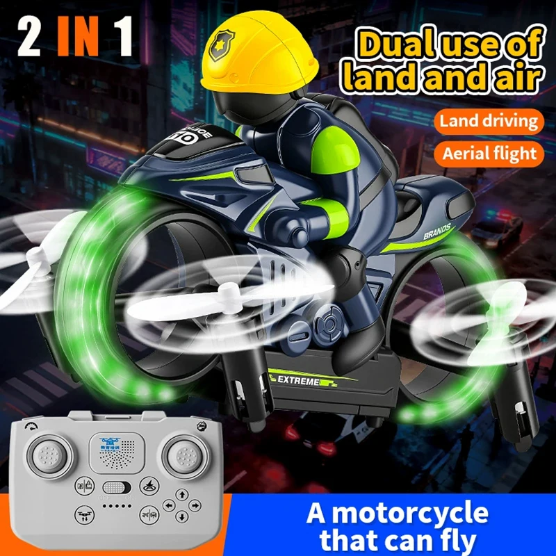 Радиоуправляемый мотоцикл 2-в- – обзор и цена Rc Drone And Flying Car