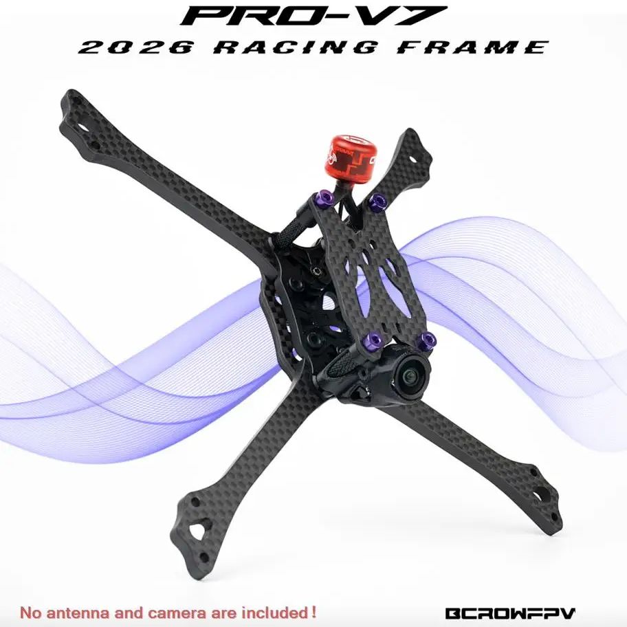 BCROWFPV PRO-V7 Racing Drone F – обзор и цена Drone Frame 5 Inch