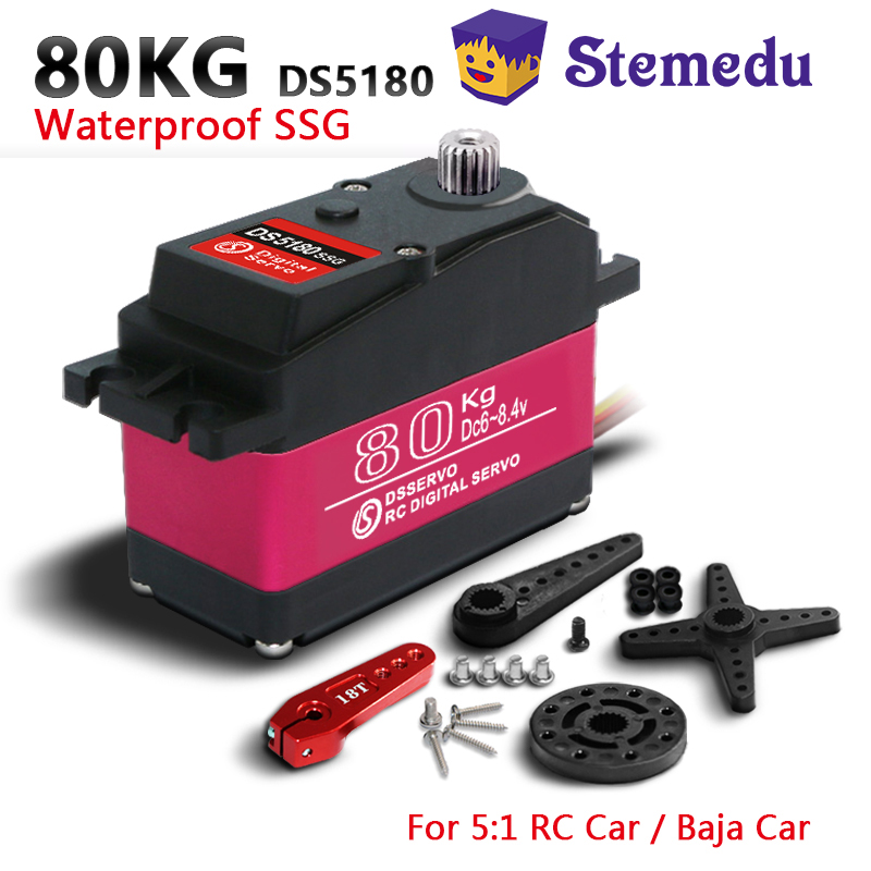 Dampakvo Водонепроницаемый DS5 – обзор и цена Rc Car Servo