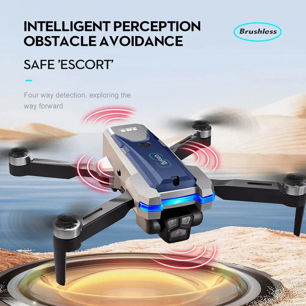 Складной Квадрокоптер S8S, GPS – обзор и цена Drone Rc Team City